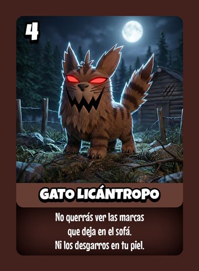 Carta Licántropo (l4)