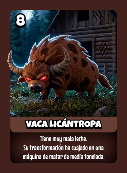 Carta Licántropo (l8)