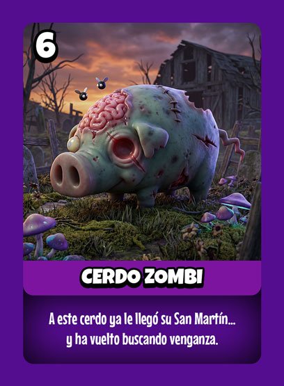 Carta Zombi (z6)